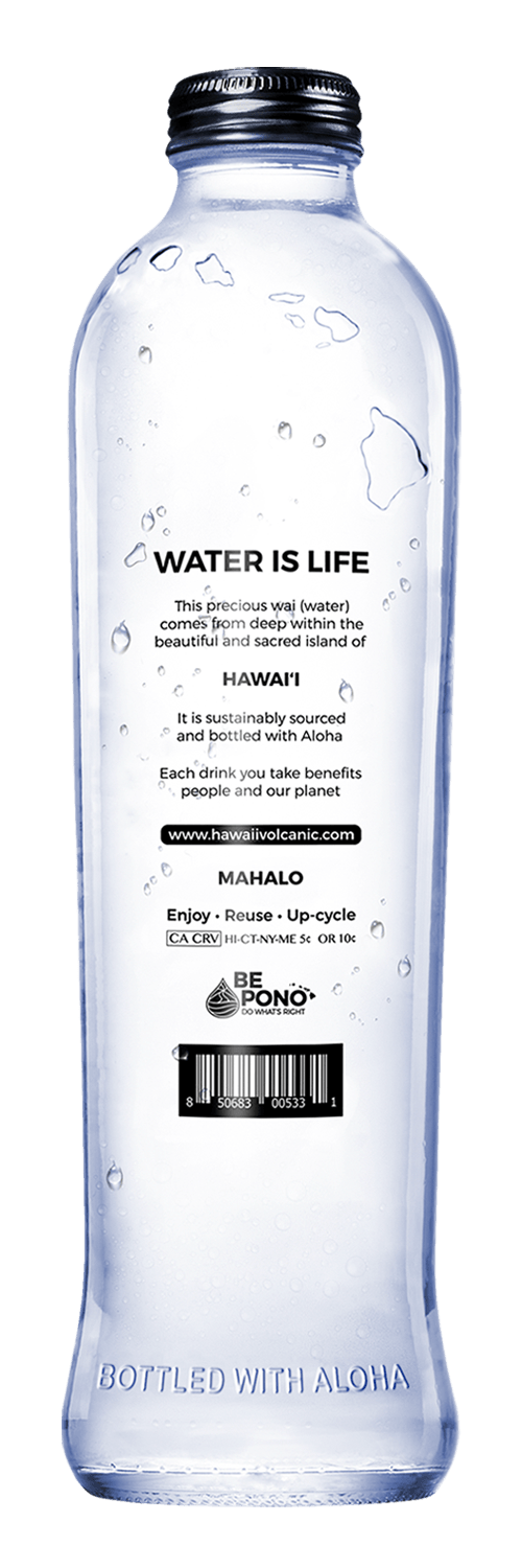 Hawaii Volcanic Sparkling 777mL Glass