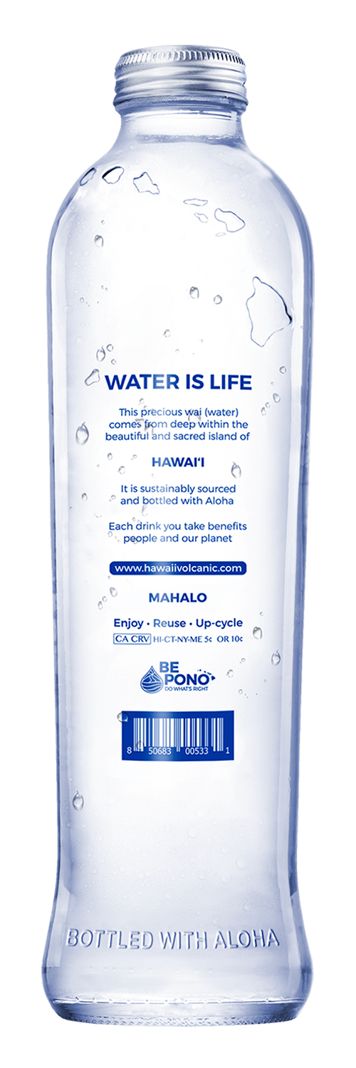 Hawaii Volcanic Still 777mL Glass